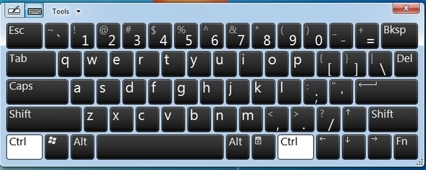 How To Use The On Screen Keyboard In Windows 7 | Cybernet