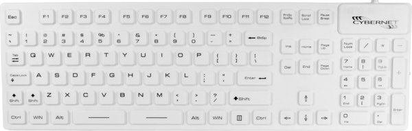 Antimicrobial Keyboard Alt Top View Thumbnail