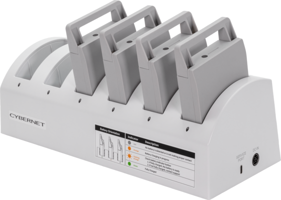 CyberMed G Series Multicharge Station with 4 Batteries Thumbnail